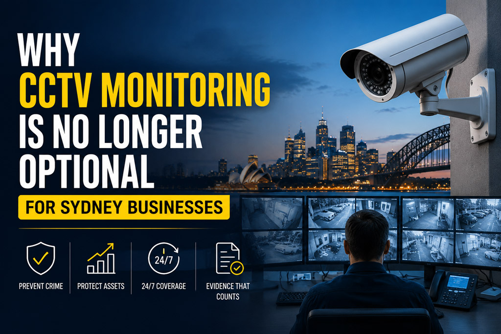 Why CCTV Monitoring Is No Longer Optional for Sydney Businesses