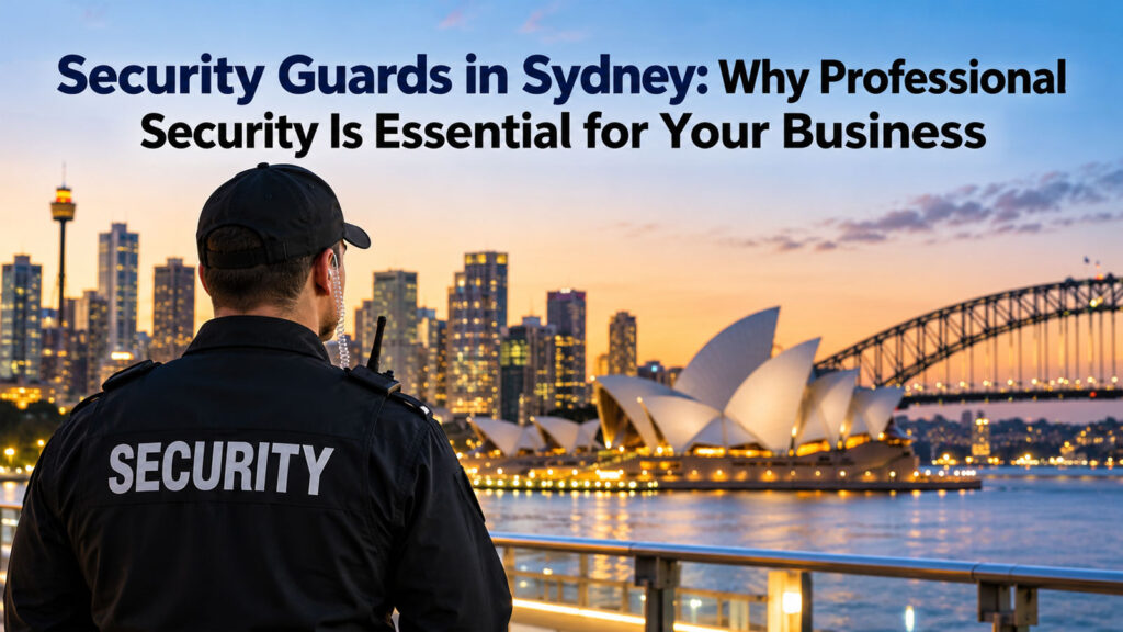 Security Guards in Sydney